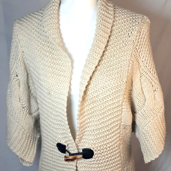 Forever21 women's knitted cardigan sz large - Picture 1 of 7